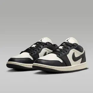 NIKE WMNS AIR JORDAN 1 LOW SE 女籃球鞋-黑白-FB9893101 US5 黑色