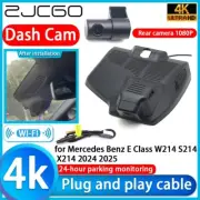 4K Wifi DVR Dash Cam Camera for Mercedes Benz E Class W214 S214 X214 2024 2025