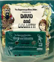 Vtg The Story Teller Presents David and Goliath 1975 Book & Cassette Tape