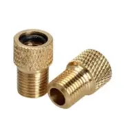 4x Presta to Schrader Bicycle Valve Adaptor Converter Bike Pump Connector