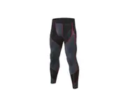 Men'S Compression Pants Workout Running Tights Leggings - Black Grey+Red