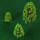 12PCS Plastic Model Trees Architectural Models For Railroad Layout Garden La VA