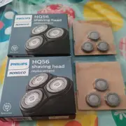 New Shaver Heads for Philips Norelco HQ56 .AT6,69,6843,53,63.2 boxes.New.