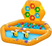 [Bestway] Lil' Beehive Paddling Pool & Ball Pit, 127 x 119 x 61 cm