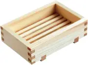 JAPAN HINOKI CYPRESS WOOD SOAP DISH/TRAY BATHROOM ACCESSORY