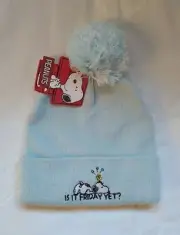 SNOOPY IS IT FRIDAY YET BEANIE, ONE SIZE