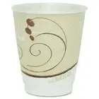 SOLO Cup Company 378SMJ8000 Hot Cups- Symphony Design- 8 oz.- Beige