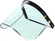 Ｂｅｓｇａ Face Shield Adults Protective Full Face Shield Protector Face Guard, Multifunctional, Aluminum Alloy Frame for Welding, Work, Clear