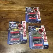 Micro Machines Transformers Series 1 Bumblebee. Megatron. Brawl. Jazz. Blackout