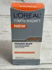 L'Oreal Mens Expert Power Buff Anti-Roughness Exfoliator 2 oz