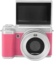 GOWENIC 5K Digital Camera for Photography, 80MP WiFi Vlogging Camera for YouTube, HD Autofocus, 3 Inch 180° Flip Screen with 18X Digital Zoom, for Travel Beginner (Rosy)
