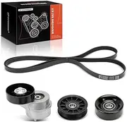 Engine Serpentine Belt Drive Kit Compatible with Ford F-150 F150 2007 2008, 4.2L