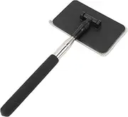 Car Side Mirror Squeegee, Retractable Vehicle Rearview Mirror Wiper with Extendable Pole, Portable Auto Glass Window Cleaner Tool Accessories, Universal for SUV, Sedan, Truck