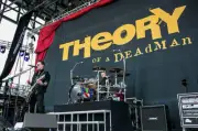 Tyler Connolly and Joey Dandeneau of Theory of a Deadman at Rock- 2014 Photo