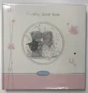 Carte Blanche Me to You Wedding Guest Book NEW Free Postage