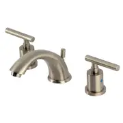 Kingston Brass KB896.CML Manhattan 1.2 GPM Widespread Bathroom - Nickel