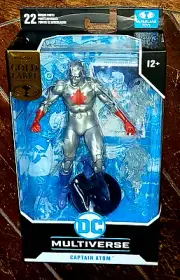 DC Multiverse Gold Label CAPTAIN ATOM 7” Action Figure (‎McFarlane, 2023)