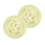 Glowing Fetch Ball, Dog Ball Toys, Medium 2-Pack Lattice