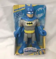 DC Super Friends BATMAN Imaginext XL Defender Blue Action Figure New in Box