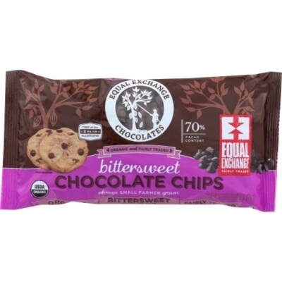 Chips Choc Bitterswt Org Case of 12 X 10 Oz
