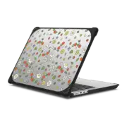 MacBook Pro 14-inch (M1 - M4) Bounce Case Flower Power Clear Macbook Case by Martina Martian