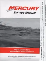 1997 MERCURY/MARINER 40,JET/45,JET50,55,60 P/N 90-817643R1 SERVICE MANUAL (843)