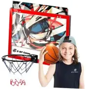 Mini Basketball Hoop (Replaceable Backboard Cards Design) Over The Door Mini