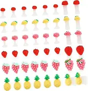LALADEFIEE 24pcs Toe Separators Nail Polish Toe Dividers Toe Protectors for Pedicure Nail Art Toe Separator Silicone Material Set