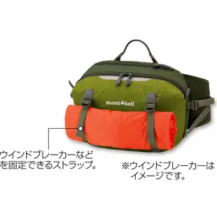 日本戶外機能品牌mont-bell Trail 腰包 容量:4L