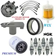 Tune Up Kit Filters Cap Spark Plugs Wire For DODGE A108 VAN L6 3.2L;PLASTIC 1970
