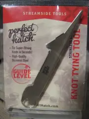 Perfect Hatch Fly Fishing - Knot Tying Tool - Stainless Steel Knot Tyer PH-A-KT