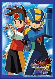 Mega Man EXE6 Lan & Mega Man Trading card sleeve Rockman Game