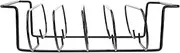 1pc Grill Camping Accessories BBQ Utensil Holder Fish Tank Gravel Steak Barbecue Stand Rib and Roast Holder BBQ Rib Racks Cooking Rack Barbecue Net Wrought Iron Household