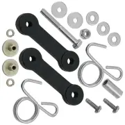 Caltric Grass Chute Latch & Hook Hardware Kit for Snapper 705706 532160793