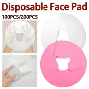 100/200x Beauty Spa Face Cradle Covers Table Face Hole Cover Disposable Face Pad