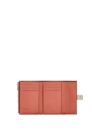 LOEWE短夾 Small vertical wallet in soft grained calfskin