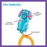 Brightkins Smarty Pooch Training Clicker - Doggy