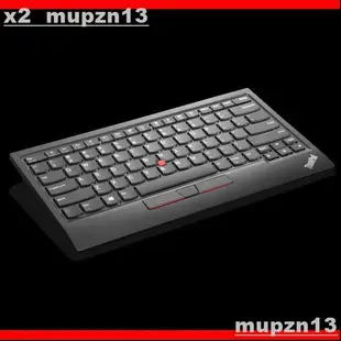 小臺聯想ThinkPad第二代小紅點無線藍牙鍵盤USB指點桿便攜雙模充電辦公遊戲安卓手機鍵盤4Y40X49493