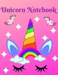 在飛比找博客來優惠-Unicorn Notebook: Wide Ruled L
