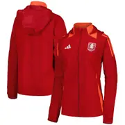 Aston Villa Adidas Training All Weather Jacket - Red - Womens