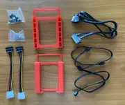 2.5" to 3.5" SSD HDD Mounting Adapter, Cables and Screws Bundle