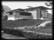 Frank Lloyd Wright's Oscar Steffens House, Prairie Style home plans,