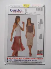 Burda 8521-Sewing Pattern - Skirts - Misses Sizes 8-18-Uncut-Factory Folded