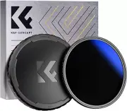 K&F Concept 67mm Variable ND2-ND400 Fader Adjustable Neutral Density Lens Filter