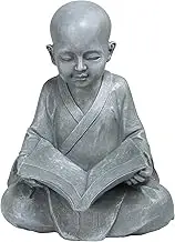 Baby Buddha Studying The Five Precepts Statue