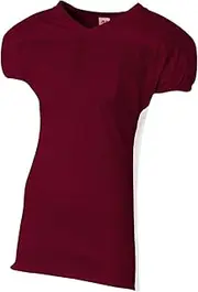 NB4205 A4 YTH TITAN FOOTBALL JERSEY MAROON/ WHITE 2XL
