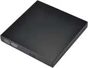Gatuida Portable External Cd Rw Optical Drive USB 2.0 Interface Cd Burner for 98se / Me / 2000 / Xp/Vista Compatible