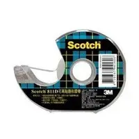 在飛比找Yahoo!奇摩拍賣優惠-3M 811D 3/4''  Scotch 可再貼隱形膠帶 