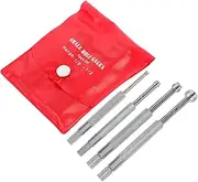 ULTECHNOVO Telescoping Gage Set 4pcs Precision Measuring Gauge Range Hole Gauges Manual Measurement Tools