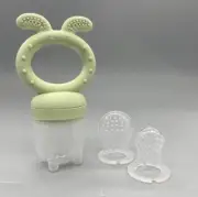 Baby Teether Fresh Food Feeder Infant Fruit Pouches Teething Kids Pacifier 3pack